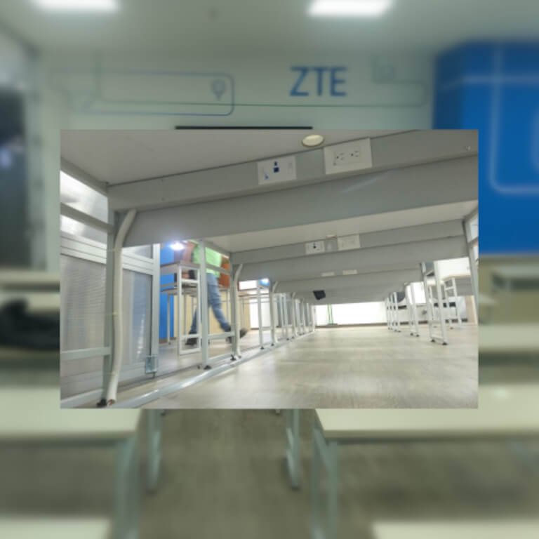 Salon capacitaciones ZTE