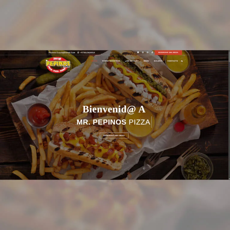 Proyecto Diseño Web Mr Pepinos Express